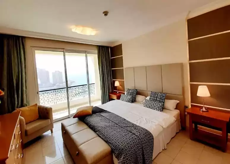 Wohn Klaar eigendom 1 Schlafzimmer F/F Wohnung  zu vermieten in Al Sadd , Doha #8851 - 1  image 